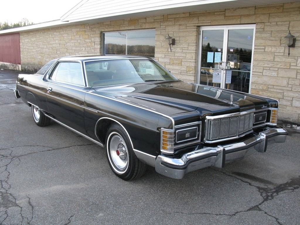 For Sale - 1977 Mercury Marquis BLACK 2 DOOR 460 cubic inch V8 C6 $990. ...