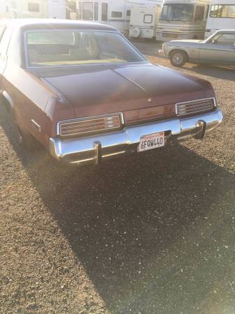 For Sale - '75 Plymouth Gran Fury ex-squad FS CA. Craigs | For C Bodies ...