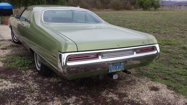 For Sale - 1971 Chrysler Newport - $8000 | For C Bodies Only Classic