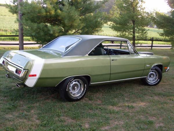 1972 All Makes All Models Parts, MA541508, 1971-72 Plymouth Scamp 2 Door  With Auto Trans Dark Green Loop Carpet