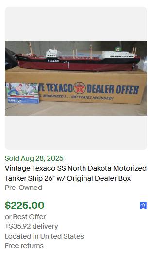 09-02-25.Texaco Toy Tanker Ship for sale.www.ebay.com.jpg
