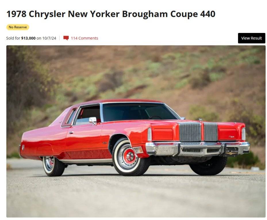 10-16-24.1978 Chrysler New Yorker Brougham Coupe 440 for sale No Reserve on BaT Auctions.bring...jpg