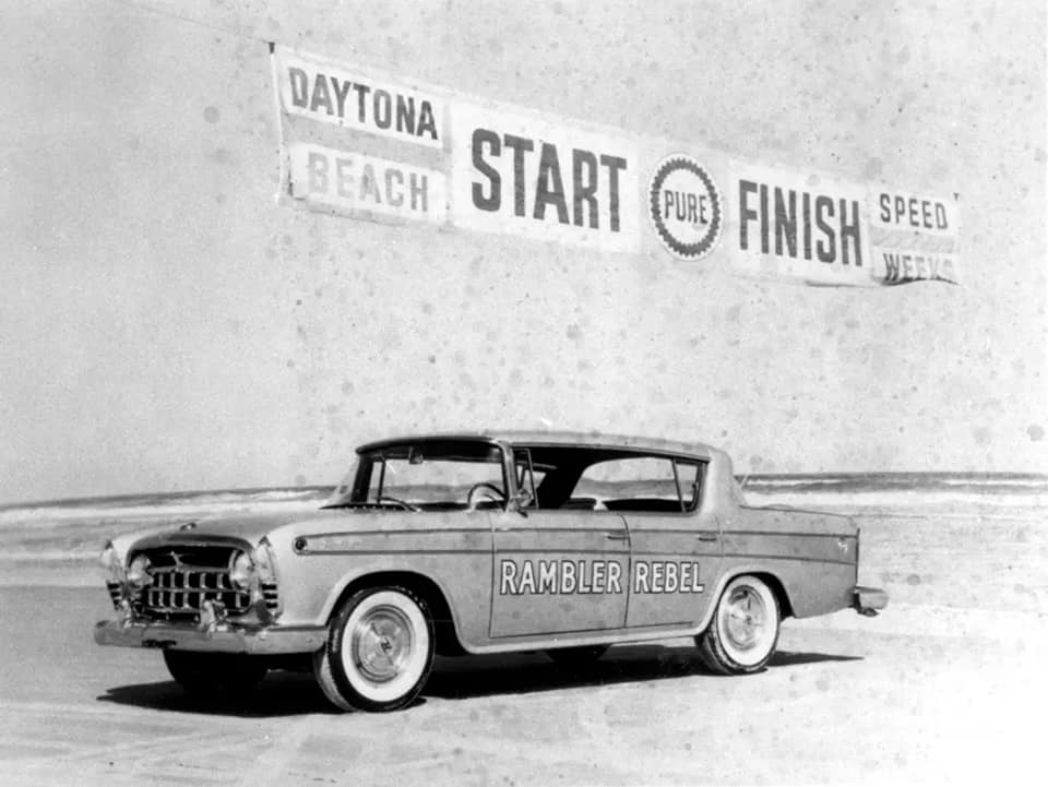 1957 Rambler Rebel at Daytona Beach.001.jpg