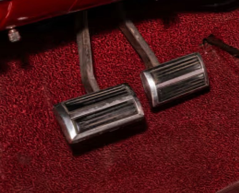 1965 Chrysler 300L Worn Pedals.jpg