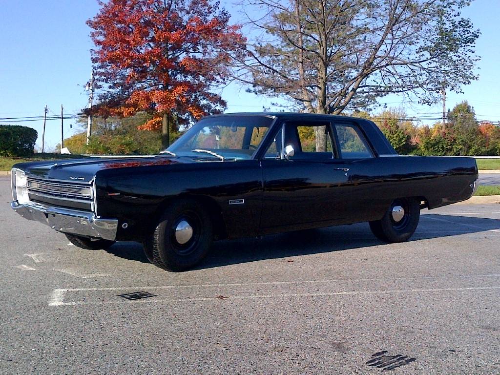 1968 Fury I Police Pursuit 440 Super Commando 2 door sedan (Black-Blue).001.jpg