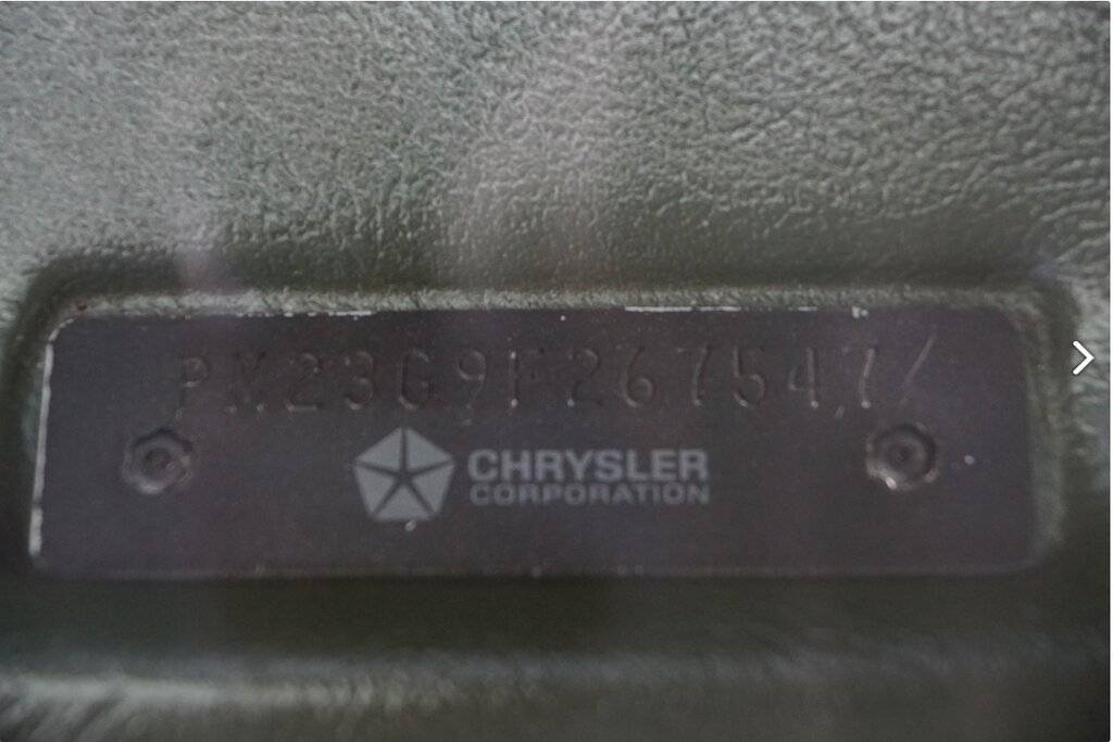 1969 Plymouth Fury Coupe 32k VIN Tag.jpg