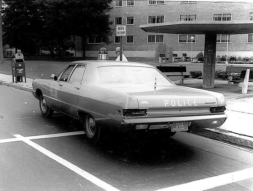 1969 Plymouth Fury I or II Police Cruiser Cranston RI.jpg