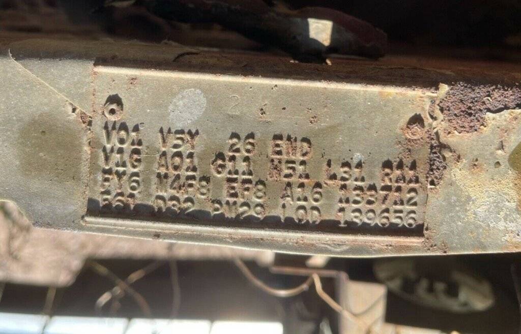 1970 Plymouth Fury III 2dr 383 Fender Tag.jpg