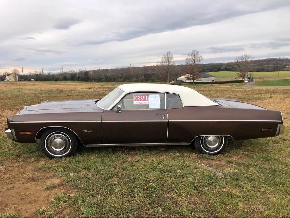 1973 Plymouth Fury III $7,950 Listed 7 weeks ago in Stephens City VA.001.jpg