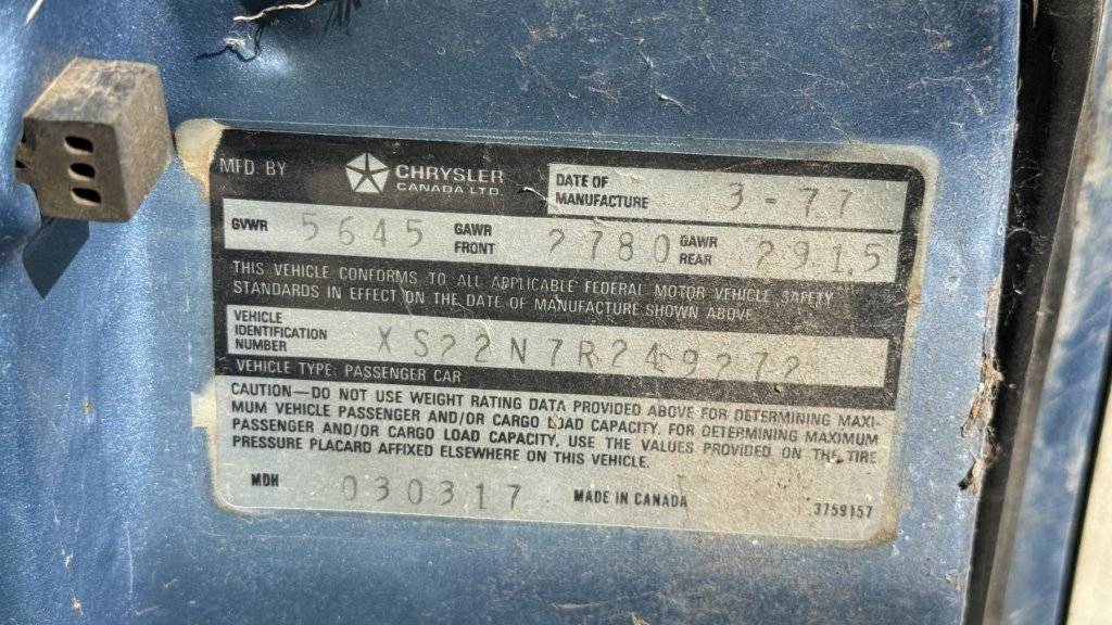 1977 Dodge Charger Daytona 2dr 400ci Auto SOLD 150.00CAD_003.jpg