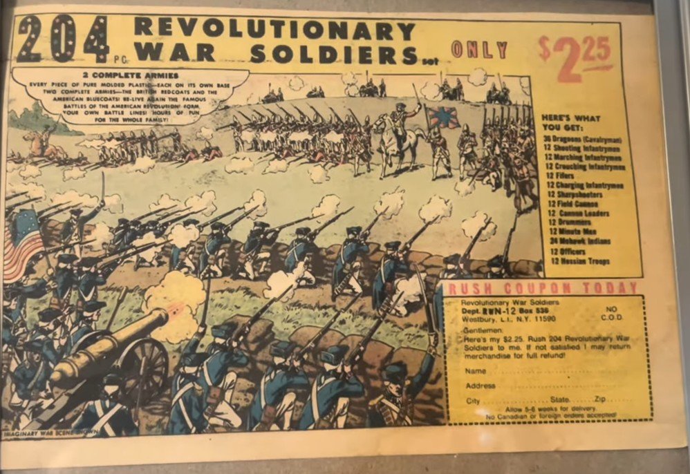 204 Revolutionary War Soldiers 1970s Comic Book AD.jpg
