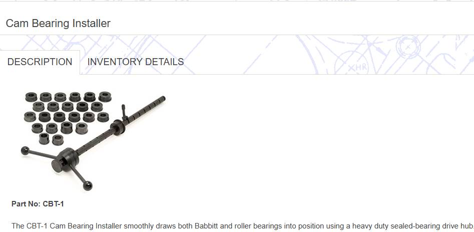 Cam Bearing Installer [CBT-1] BHJProducts.com High Performance Engine Builder.bhjproducts.com.jpg