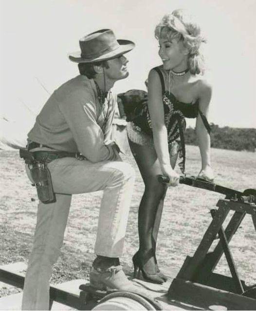 Clint and Babs, Rawhide 1959.jpg