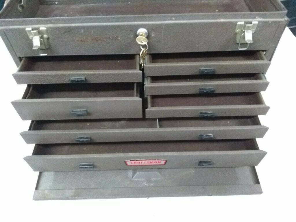 Craftsman Vintage Machinist Tool Box 1950s 7 Drawer.007.jpg