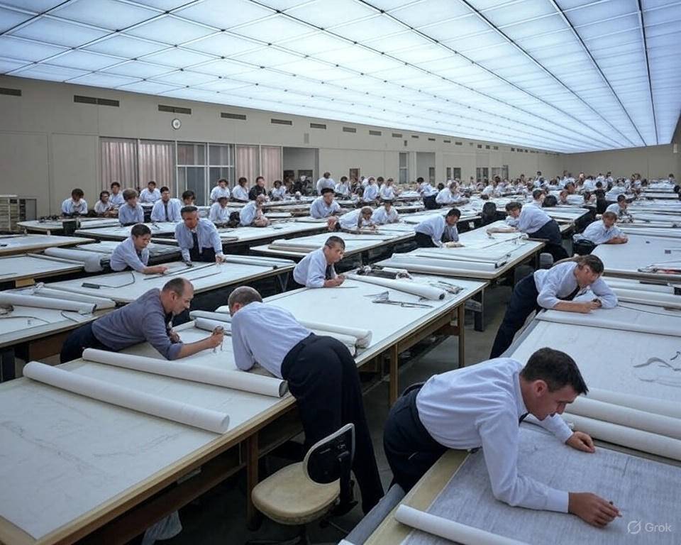 Designer life before AutoCAD (1960s).jpg