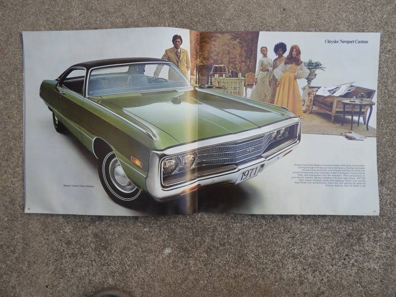 For Sale - 1971 Chrysler & Imperial Sales Brochures | For C Bodies Only ...