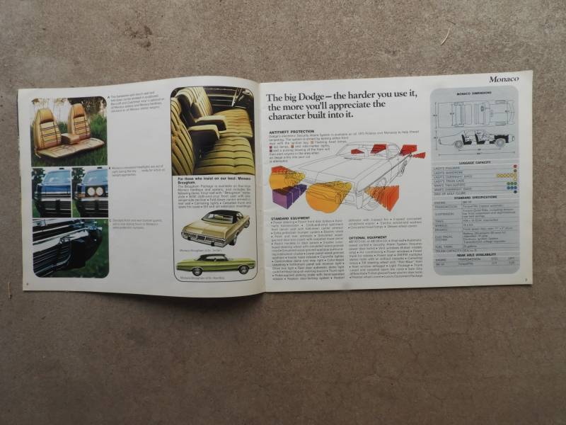 SOLD - 1973 Dodge Sales Brochure | For C Bodies Only Classic Mopar Forum