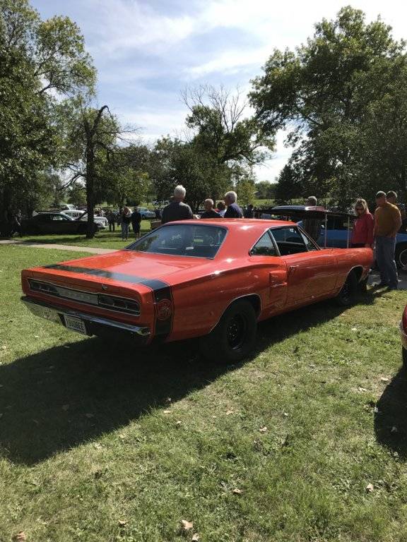 Cruising to the Island, Mayville,ND car show For C Bodies Only