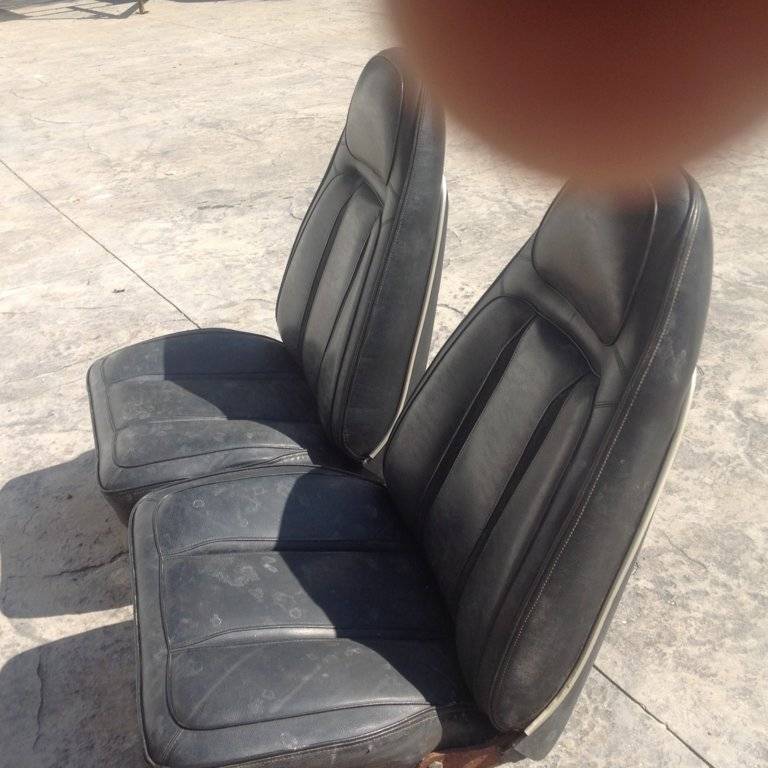 For Sale - 1969 or 70 Chrysler 6 way black bucket seats | For C Bodies ...