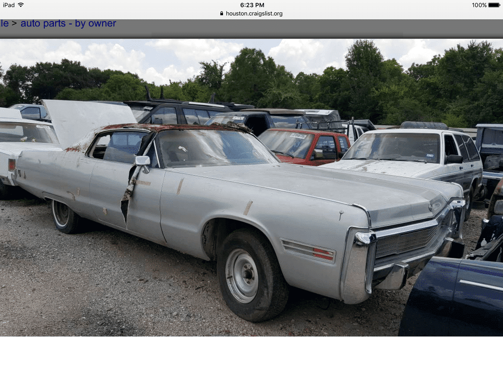 For Sale - 1972 Imperial Parts Car | For C Bodies Only Classic Mopar Forum