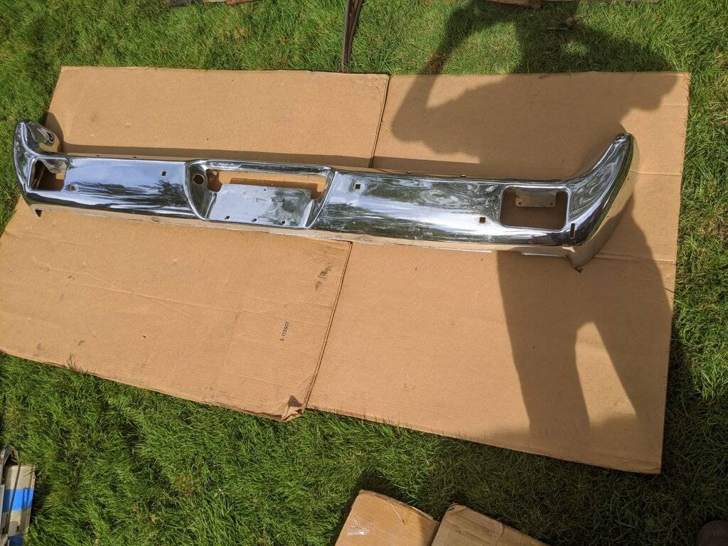 SOLD - 1972 Station Wagon Rear Bumper | For C Bodies Only Classic Mopar ...