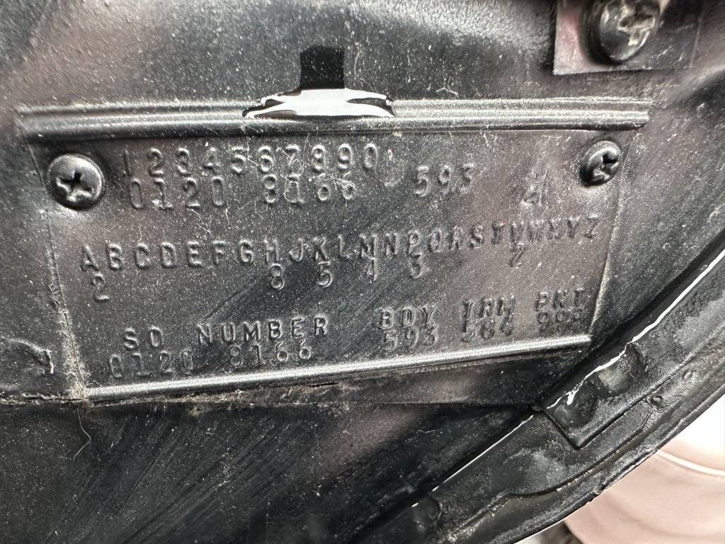 Body tag decode help 1963 Dodge 880 | For C Bodies Only Classic Mopar Forum