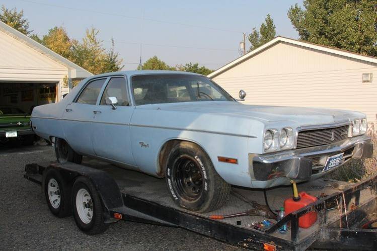 1973 Plymouth Fury Ii Police Interceptor 