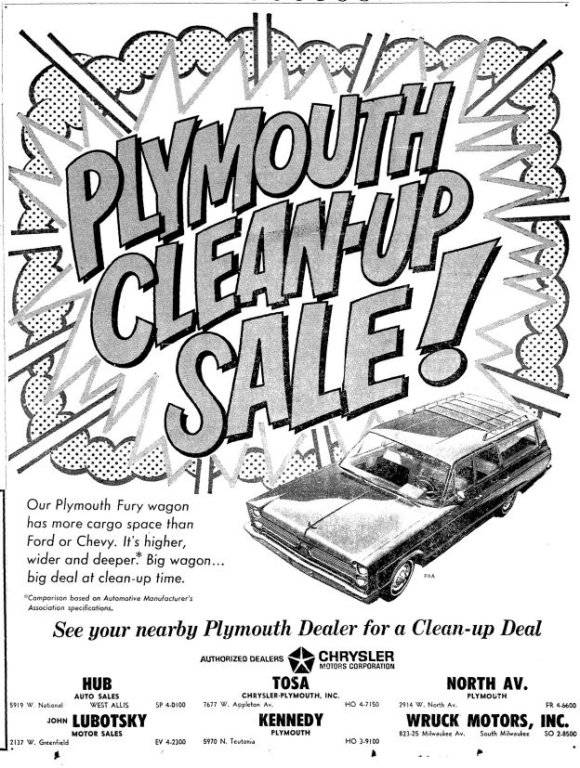 Plymouth Clean-Up Sale - Wagon.JPG