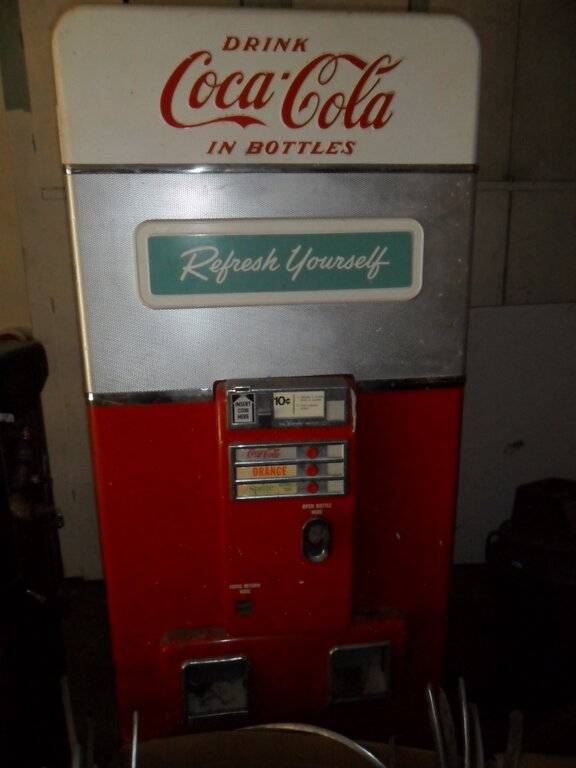 For Sale - Old 10 cent Coke Machine | For C Bodies Only Classic Mopar Forum