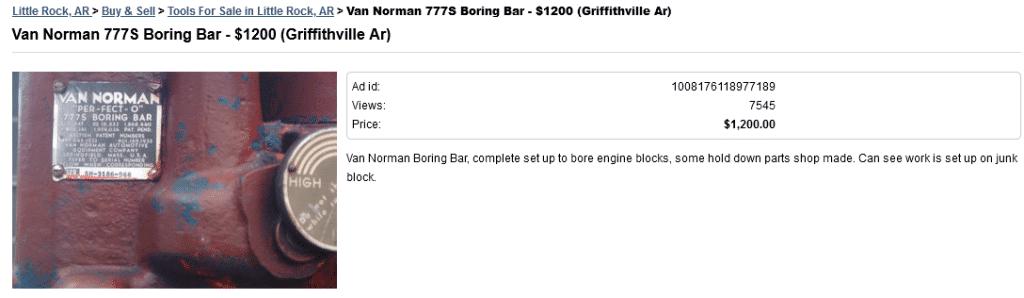Screenshot 2023-03-29 at 21-17-01 Van Norman 777S Boring Bar - $1200 (Griffithville Ar).png