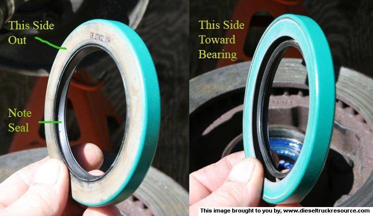 proper orientation of inner oil seals for wheel bearing hubs for c bodies only classic mopar forum inner oil seals for wheel bearing hubs