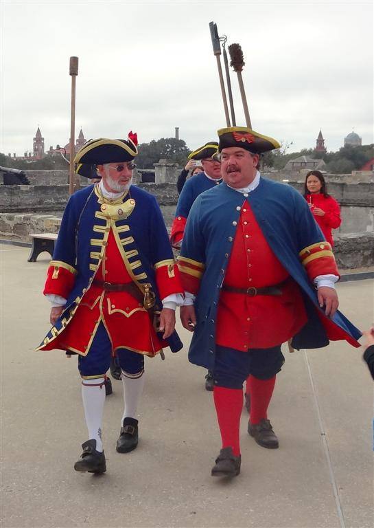 st augastine gunnary squad ariving (Large).JPG