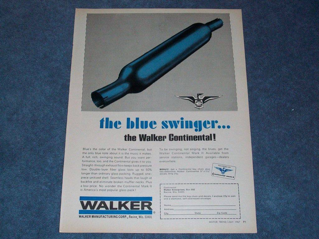 Walker Mufflers For C Bodies Only Classic Mopar Forum