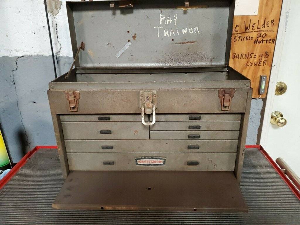 Vintage Craftsman Machinist Tool Chest 7 Drawer.002.jpg