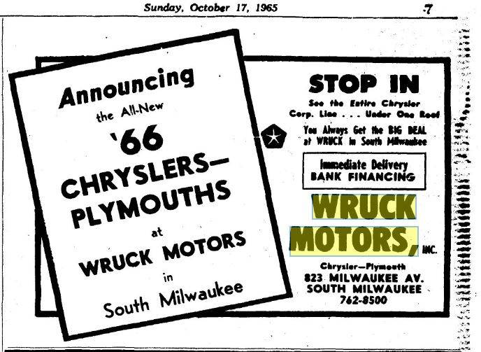 Wruck 1966 Announcement.JPG