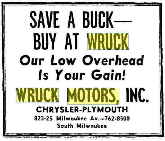 Wruck Save a Buck.JPG