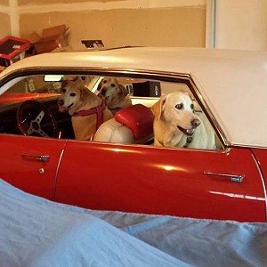 Garage Project: 1972 Chrysler Imperial 4 Dr (big Red)