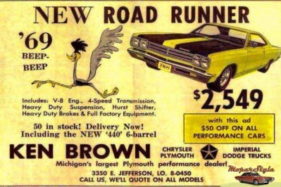 69 Roadrunner at bargain prices.jpg