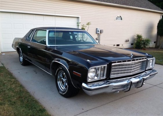 1975 Plymouth Gran Fury Brougham Coupe