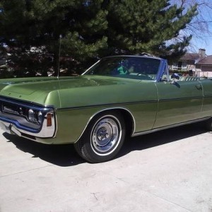 1970 dodge polara convertible